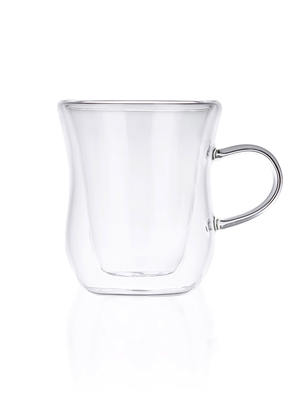 LCW HOME Çift Cidarlı Cam Çay Bardağı 2'li 200 ml -S3AR66Z8-Q57