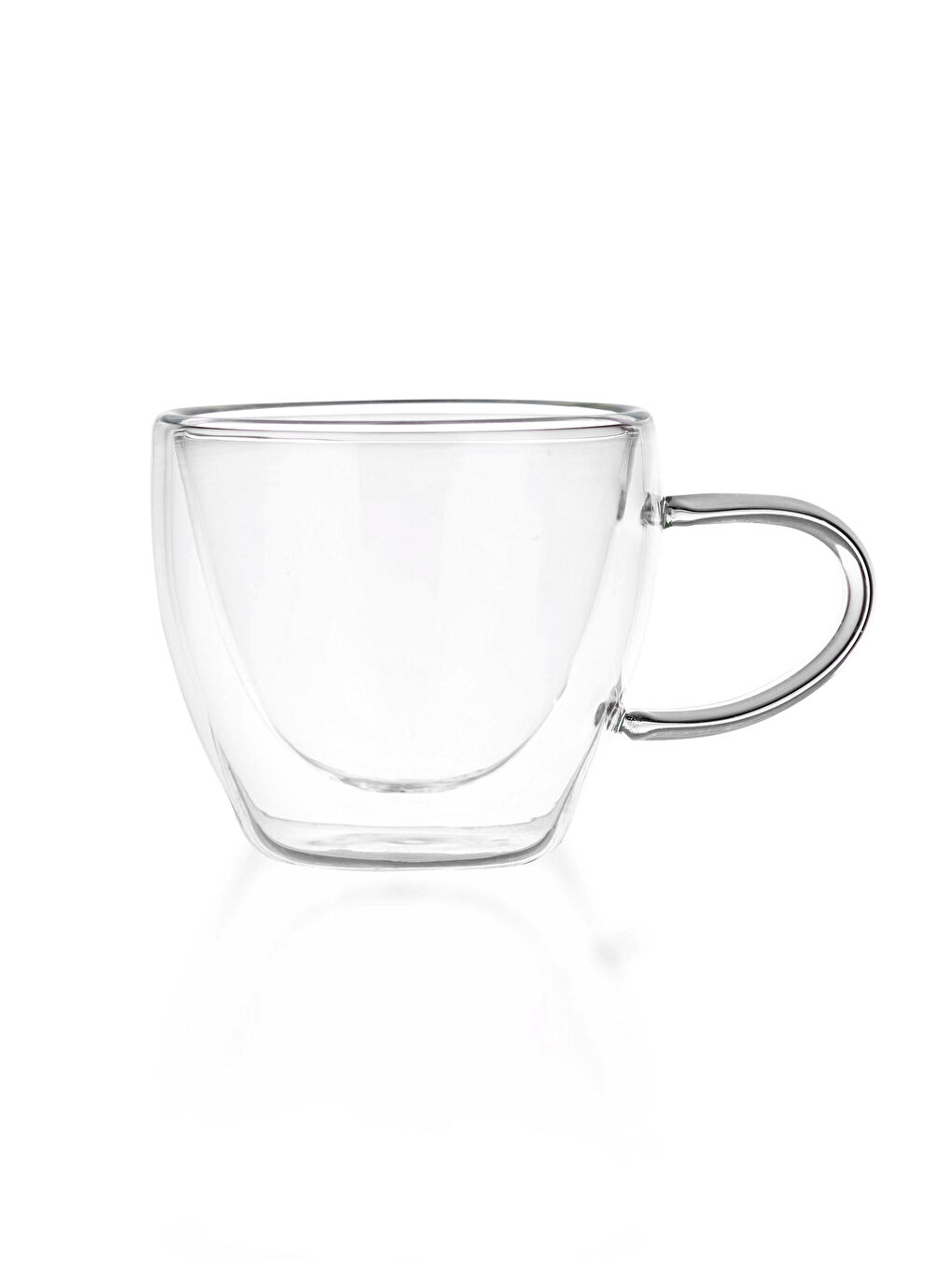 LCW HOME Double Wall Glass Coffee Cup 2 Pcs 70 Ml -S3AR68Z8-Q57