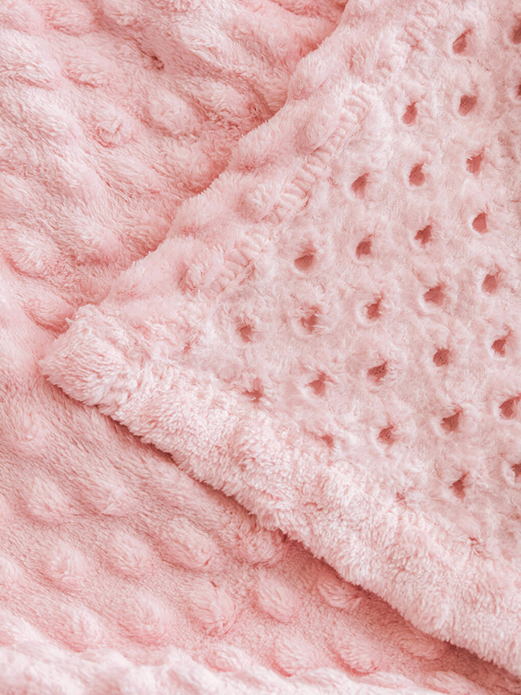 Κουβέρτα Μωρού Welsoft Με Σχέδιο Μπουμπούκι 90x110 Cm-2