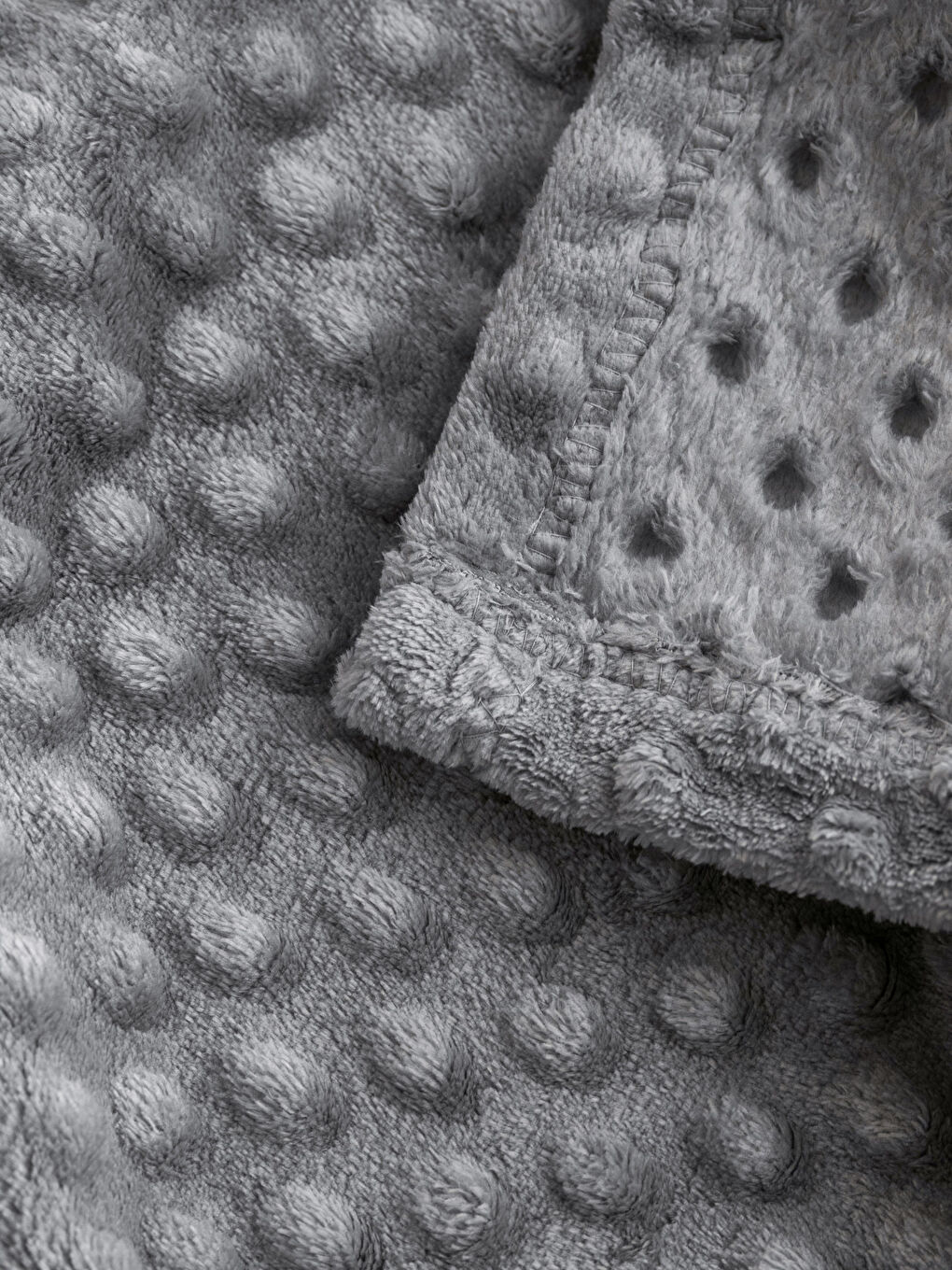 Bud Patterned Wellsoft Baby Blanket 90x110 Cm-3