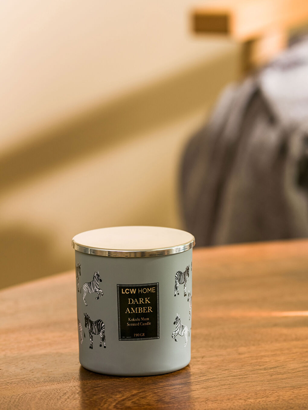 Karışık Kapaklı Kokulu Dekoratif Bardak Mum 190 g-2