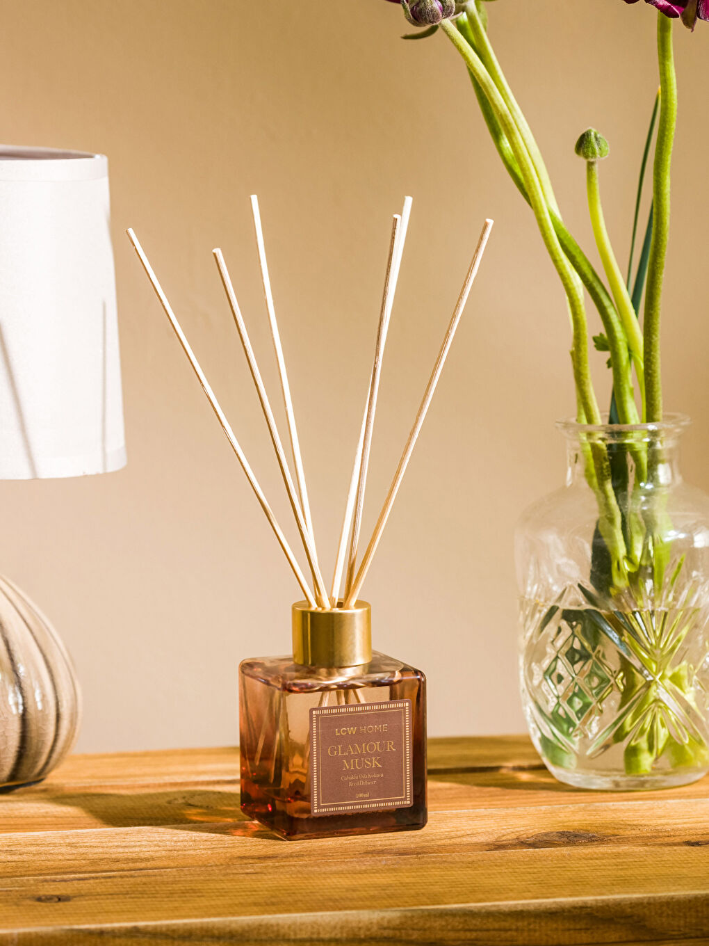 Kahverengi Misk Çubuklu Oda Kokusu 100 ml