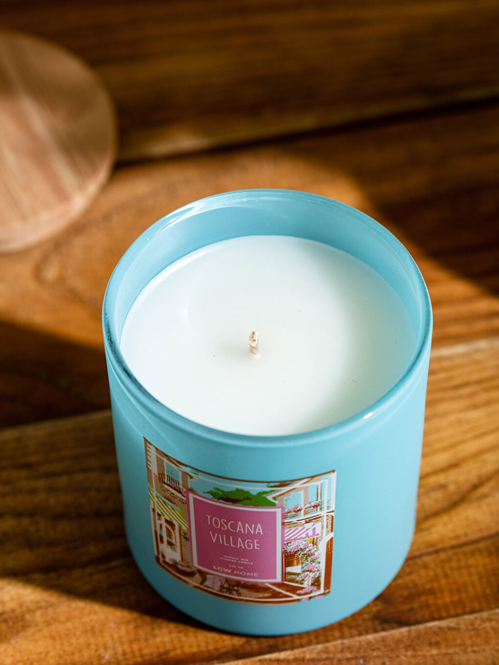 Floral Scented Decorative Glass Candle 190 Gr-3