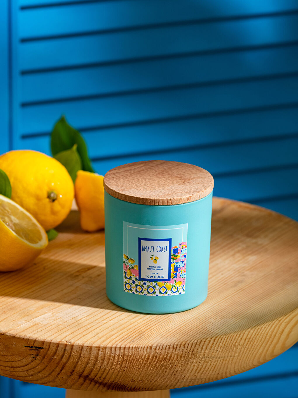 Karışık Akdeniz Kokulu Dekoratif Bardak Mum 190 g-2