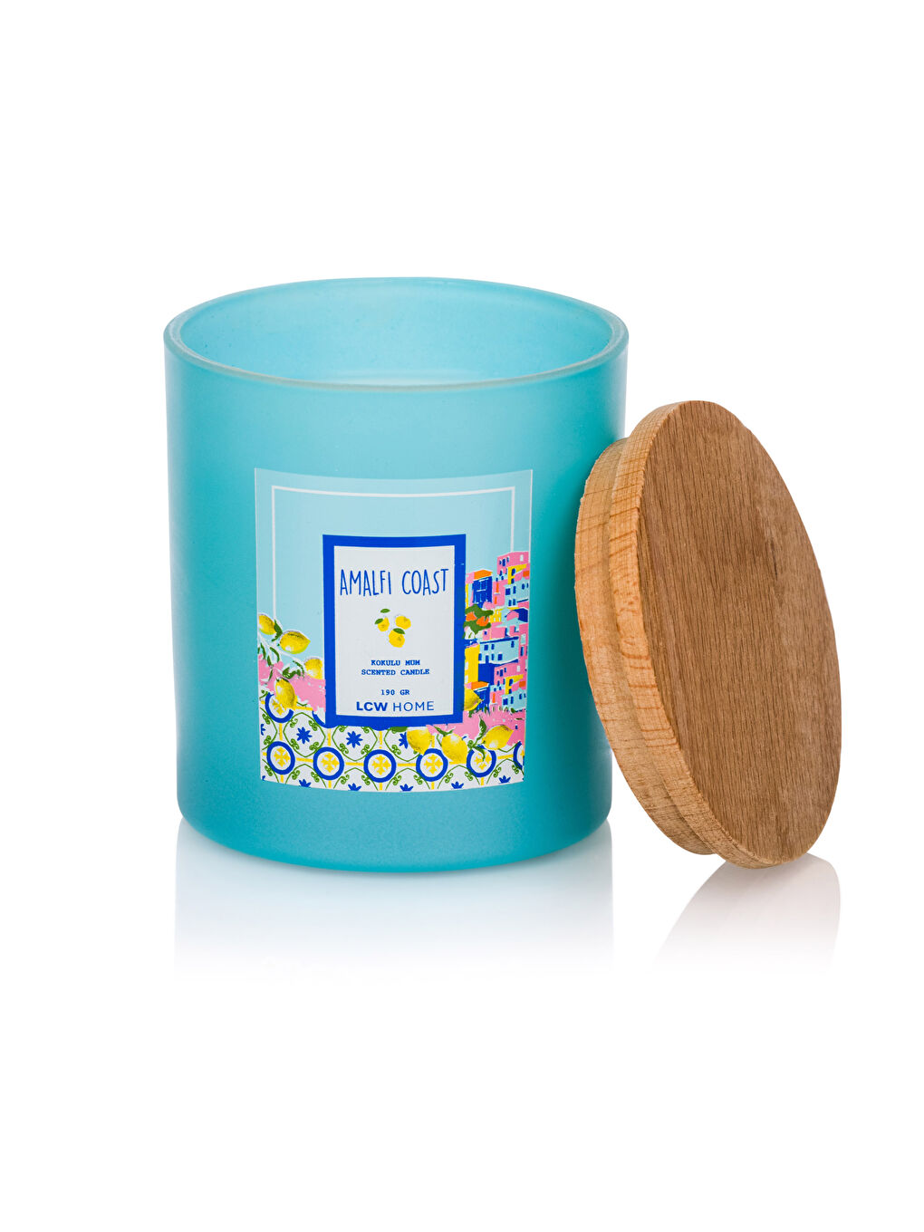 Karışık Akdeniz Kokulu Dekoratif Bardak Mum 190 g-4