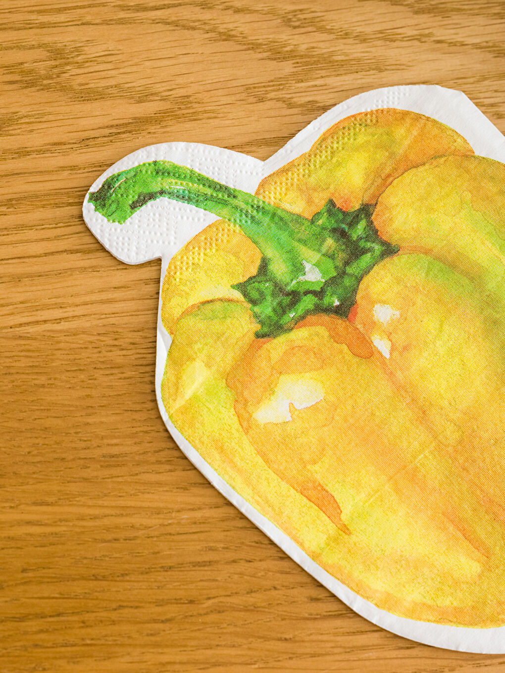 Șervețel de Hârtie Imprimat cu Ardei, 20 Buc.-2