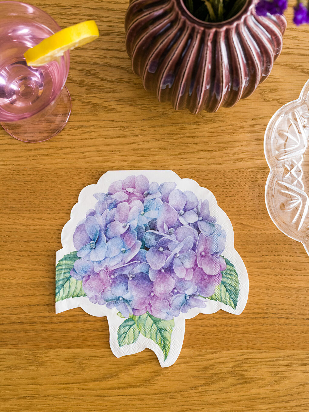 Karışık Çiçek Baskılı Kağıt Peçete 20'li