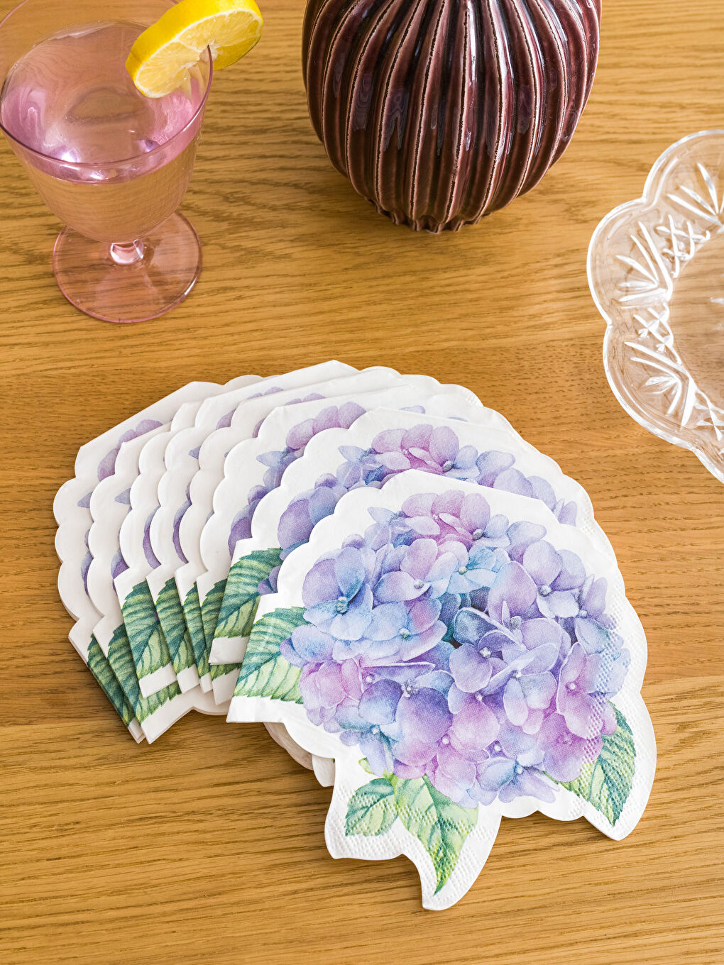 Karışık Çiçek Baskılı Kağıt Peçete 20'li-1