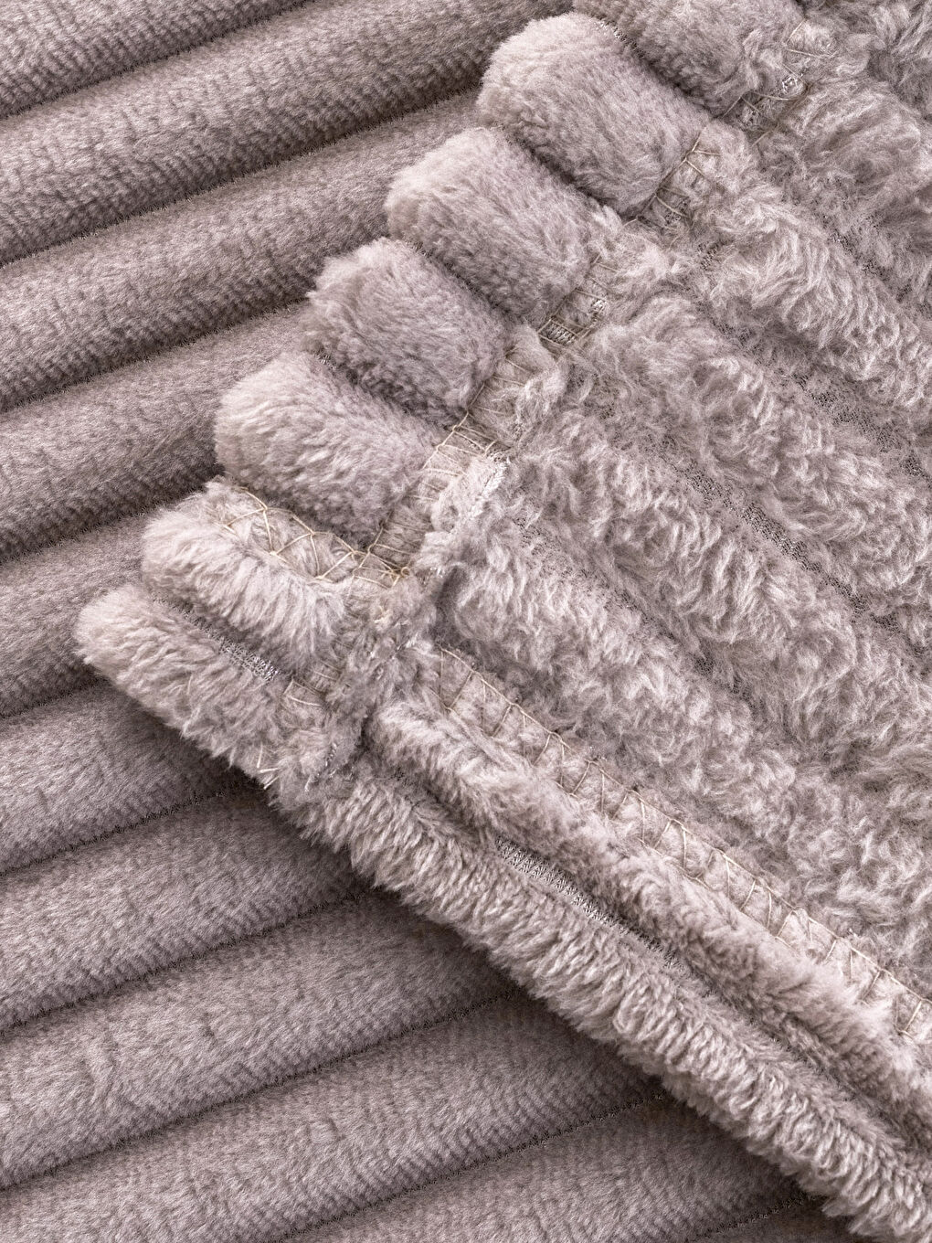 Двуспальное одеяло из велсофта вельвет 200x220 см-3