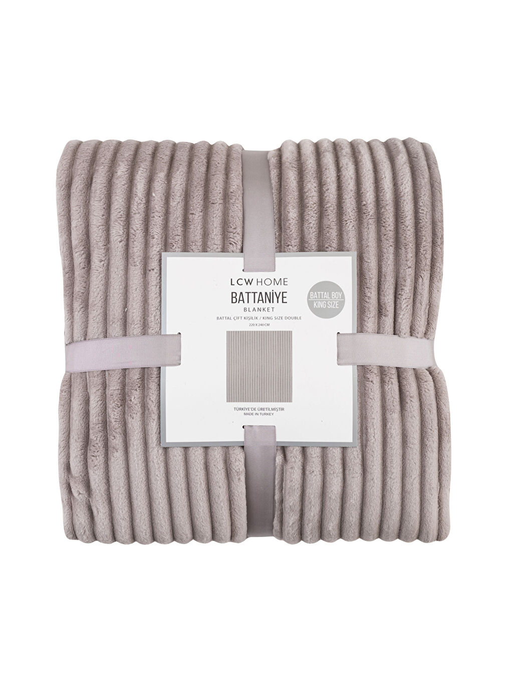 Двуспальное одеяло из велсофта вельвет 200x220 см-4