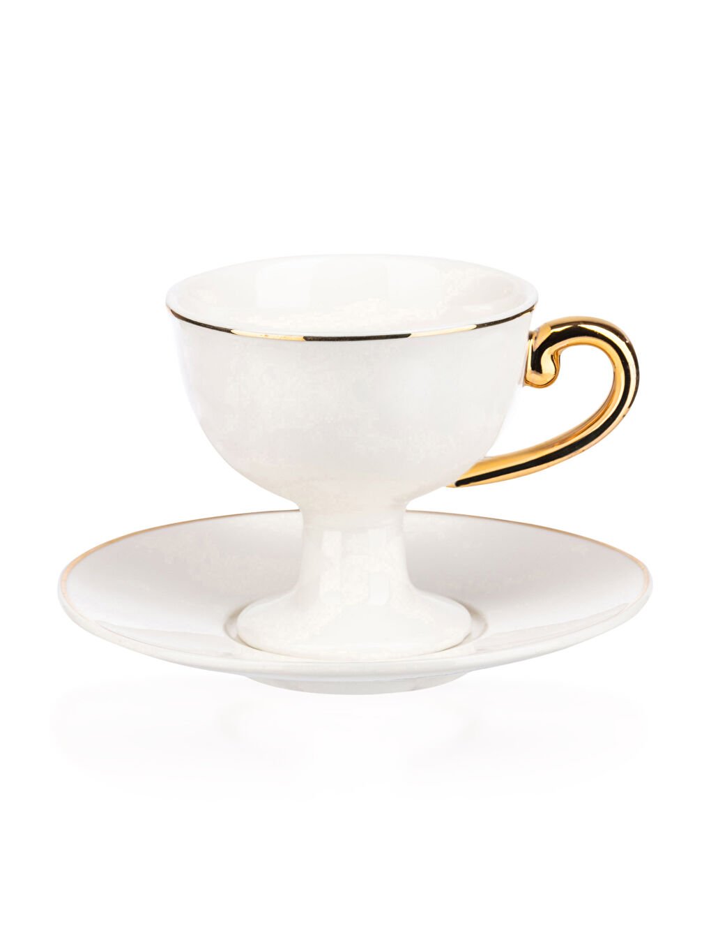 LCW HOME Flat Turkish Coffee Cup Set for 2 Persons -S3CH54Z8-LU7
