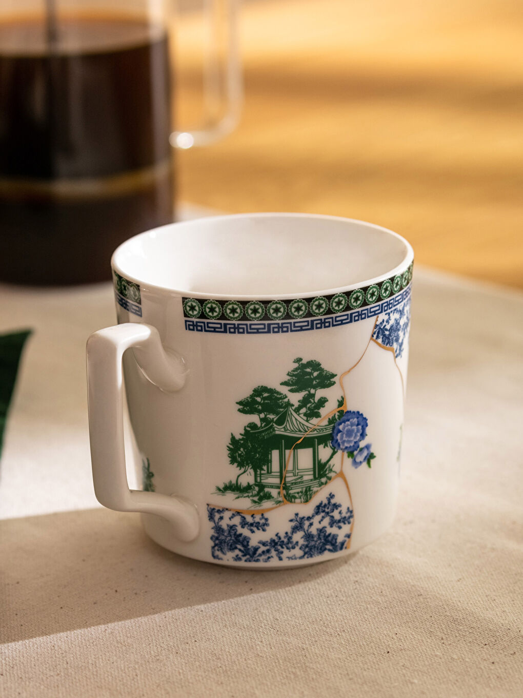 Karışık Baskılı Porselen Kupa 360 ml-2