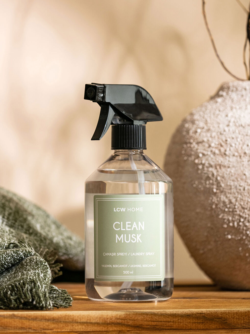 Yasemin & Bergamot Kokulu Çamaşır Spreyi 500 ml