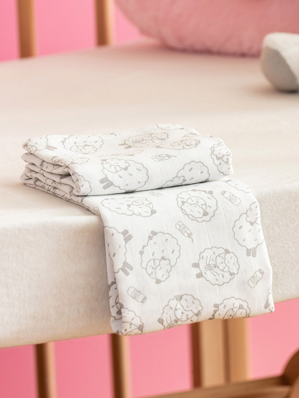 Printed Cotton Baby Boy Muslin Cloth-1