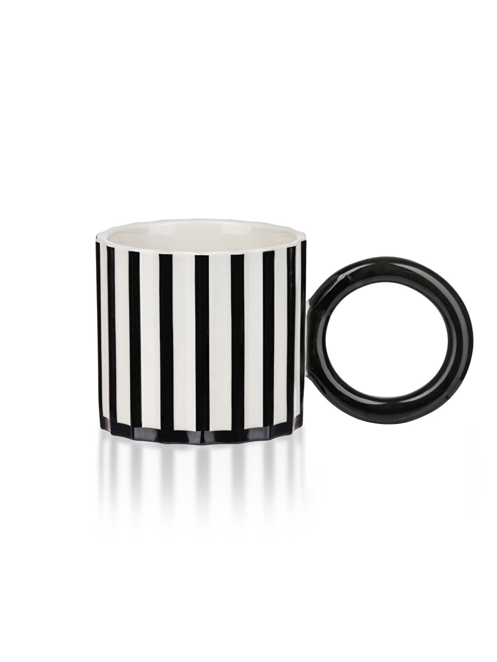 Striped Ceramic Mug 350 Ml -S3CO14Z8-LQJ