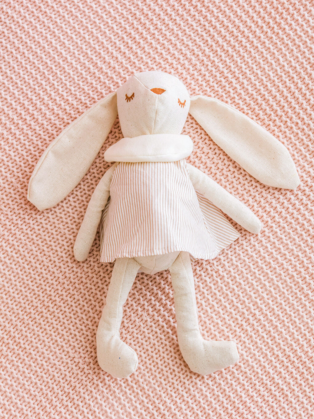 Pernă Decorativă Iepuraș din Pluș pentru Bebeluși 35 Cm-3