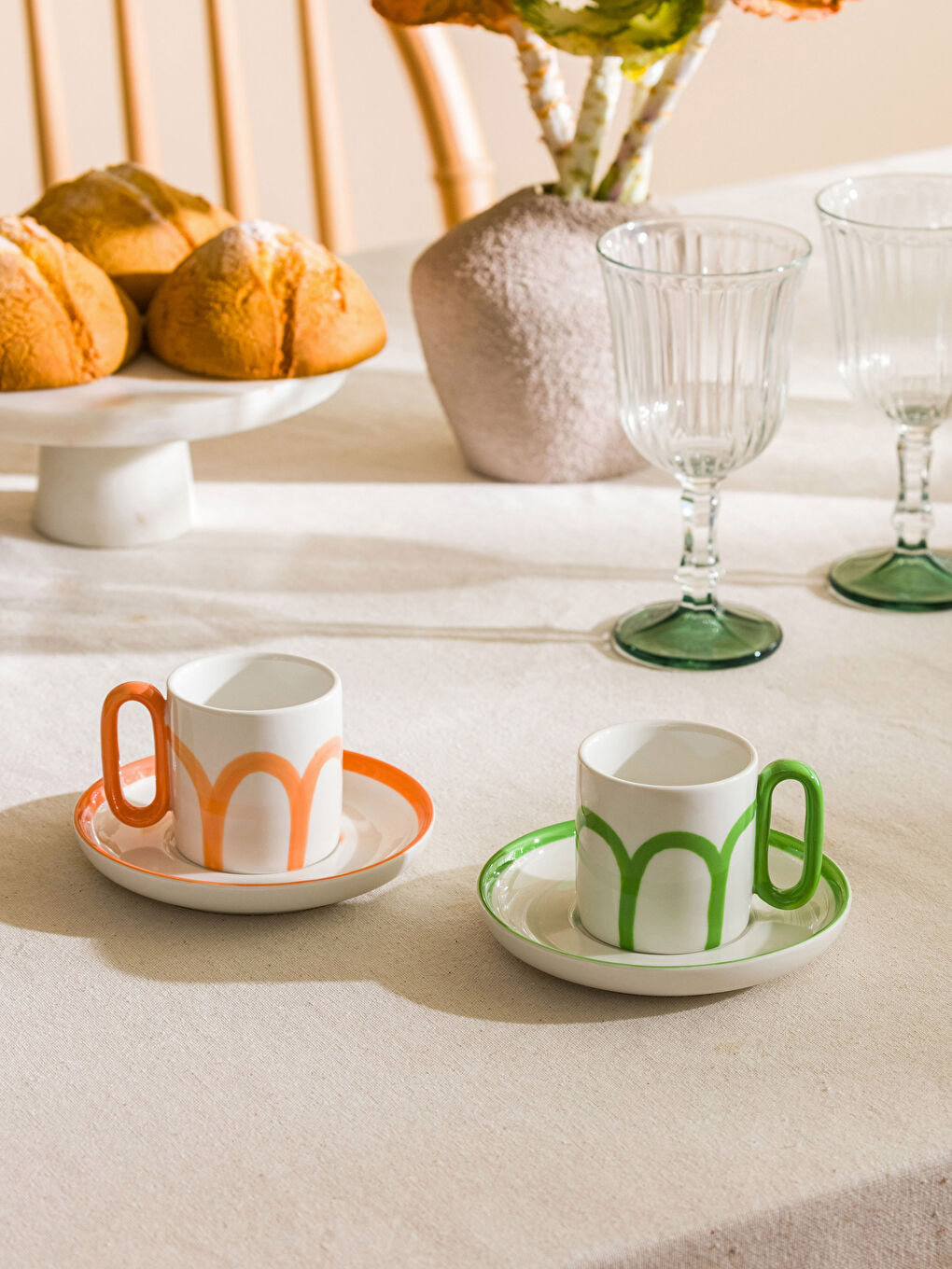 Εκτυπωμένο Χειροποίητο Φλιτζάνι Καφέ για 2 Άτομα-1