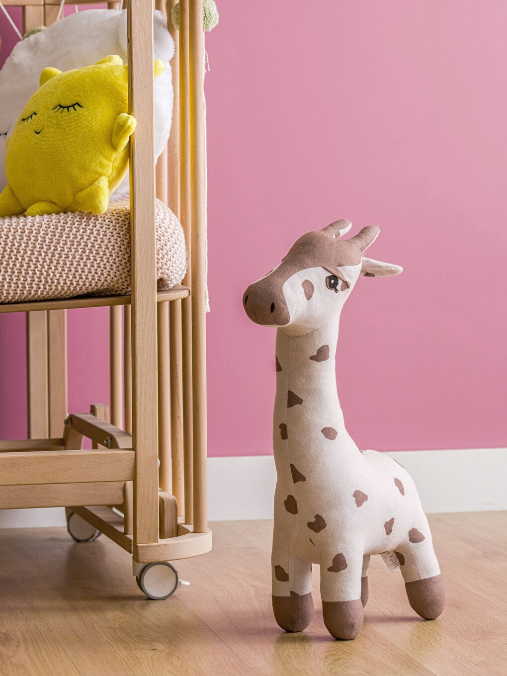 Stuffed Giraffe Baby Throw Pillow 50 Cm -S3DD42Z1-F9C