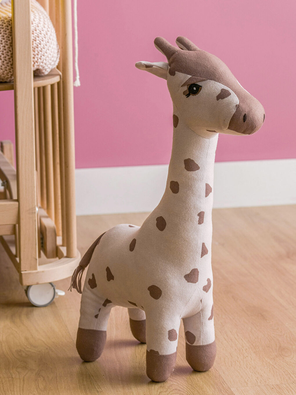 Stuffed Giraffe Baby Throw Pillow 50 Cm -S3DD42Z1-F9C