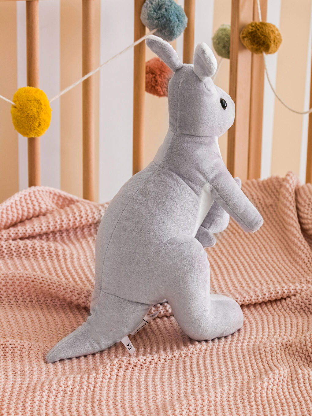 LCW HOME Plüsch Känguru Baby Zierkissen 17x45 Cm -S3DD54Z1-SPS