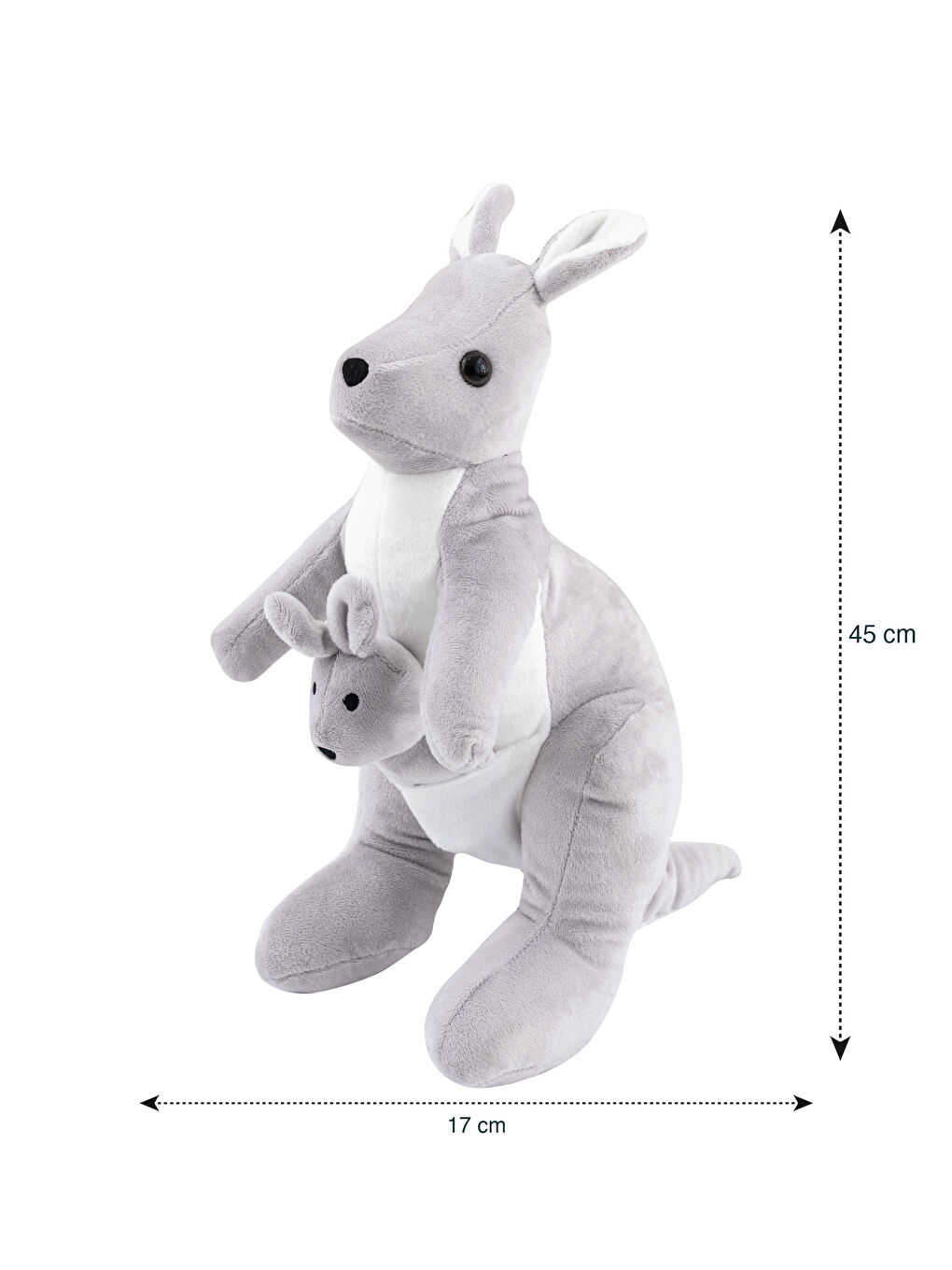 LCW HOME Plüsch Känguru Baby Zierkissen 17x45 Cm -S3DD54Z1-SPS