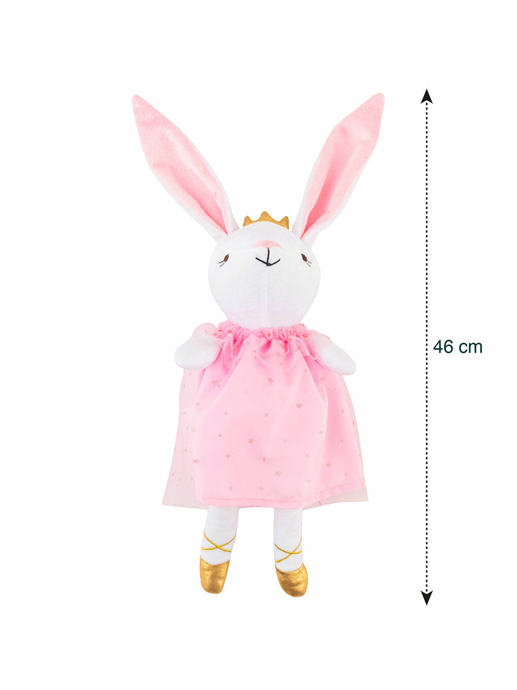 Karışık Tavşan Figürlü Dolgulu Bebek Kırlent 46 cm-3
