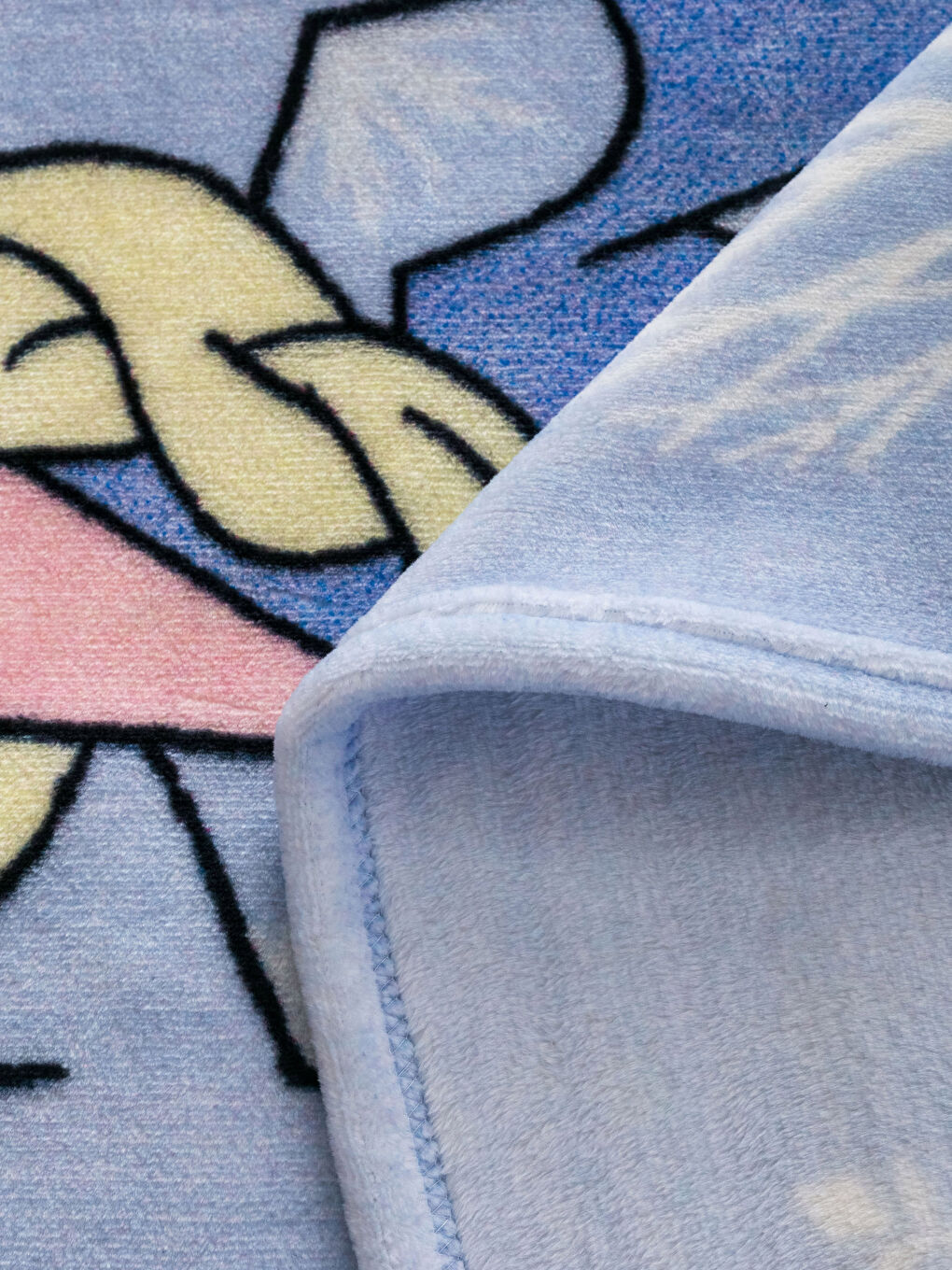 Couverture Enfant Frozen Imprimée Velours Doux 150x200 Cm-3