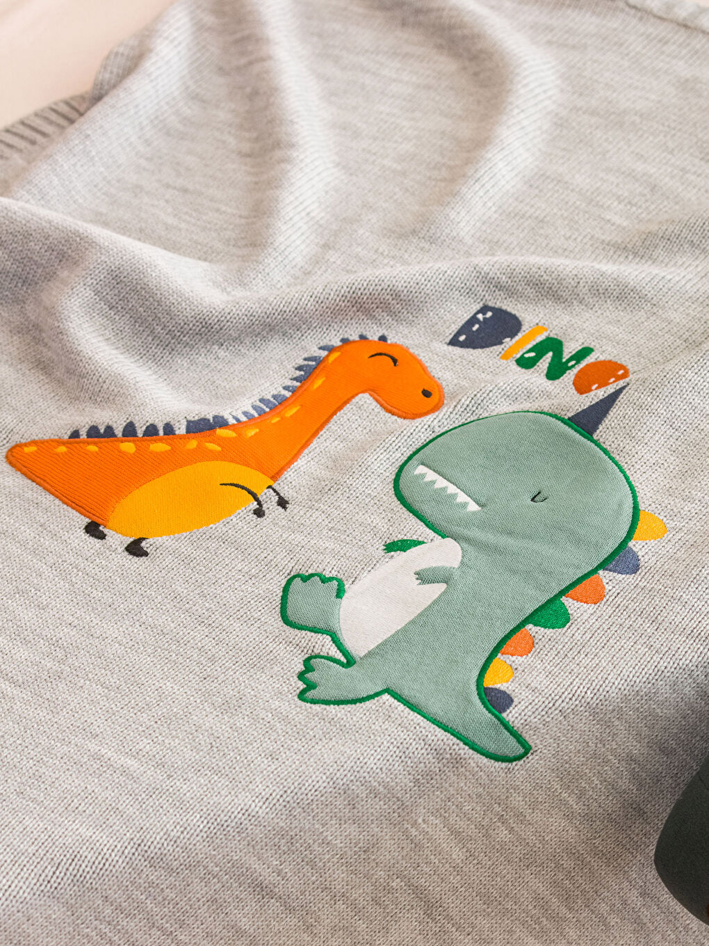 Tricot Baby Blanket 80x100 Cm-2