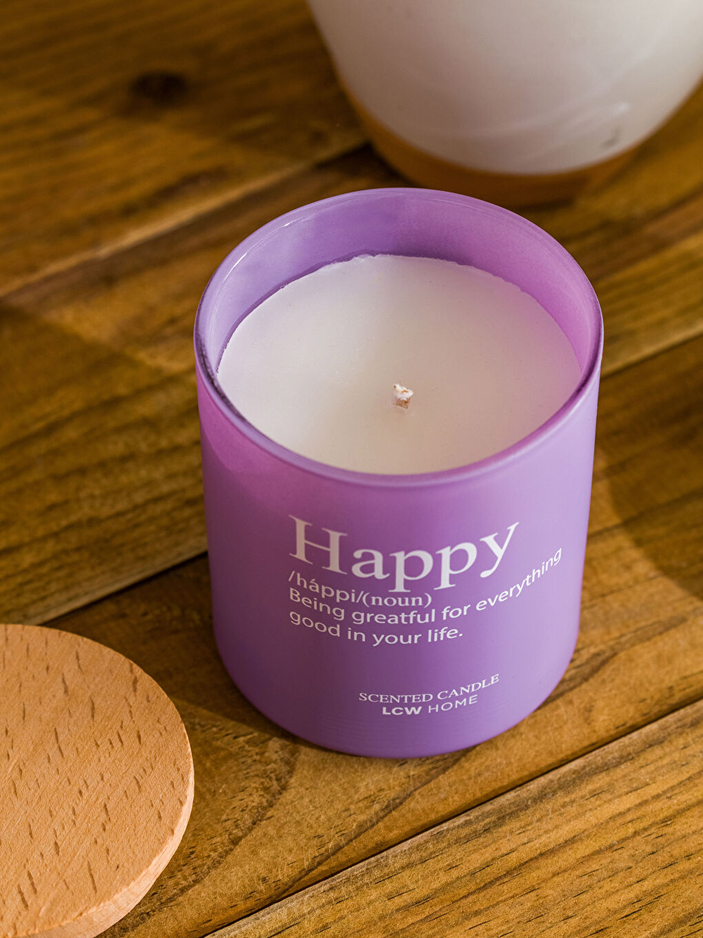 Lumânare Decorativă din Sticlă Imprimată 190 Ml-3