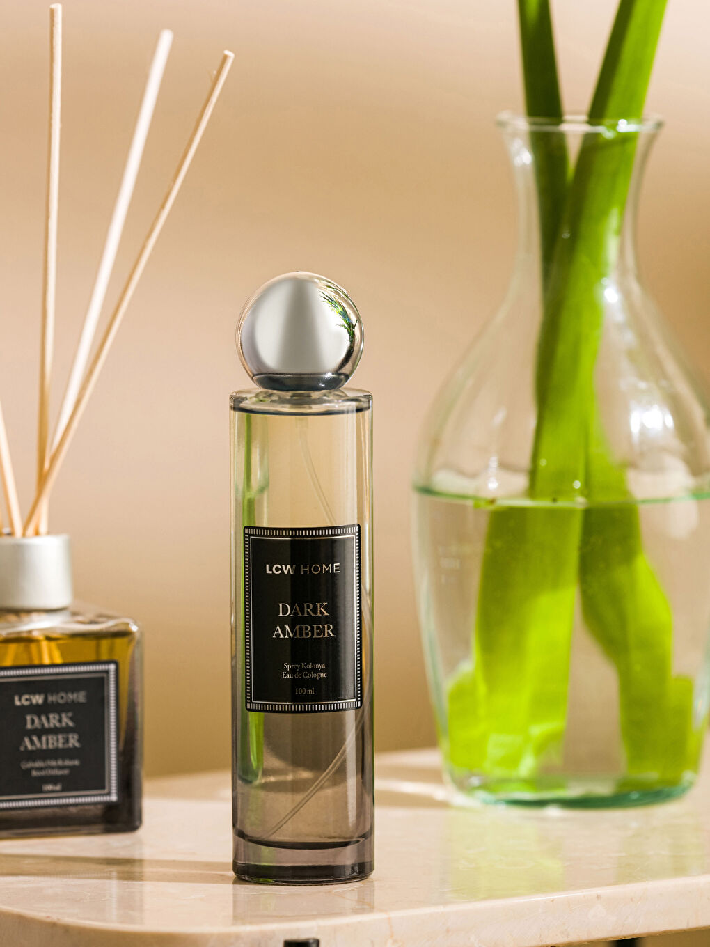 Cologne Vaporisateur Parfumée Ambre Noir 100 Ml