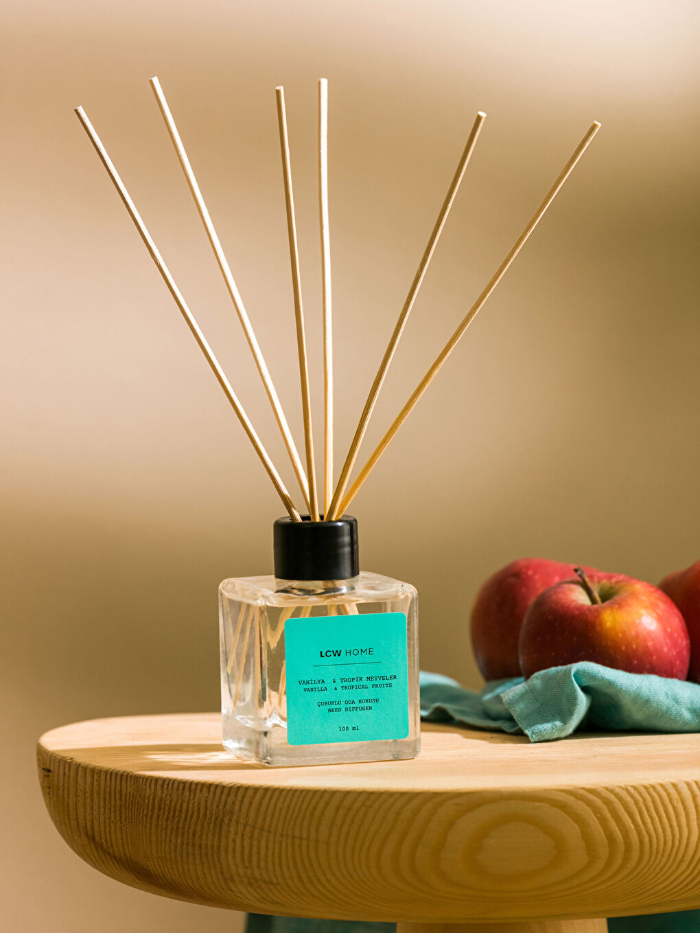 Yeşil Siyah Vanilya Çubuklu Oda Kokusu 100 ml