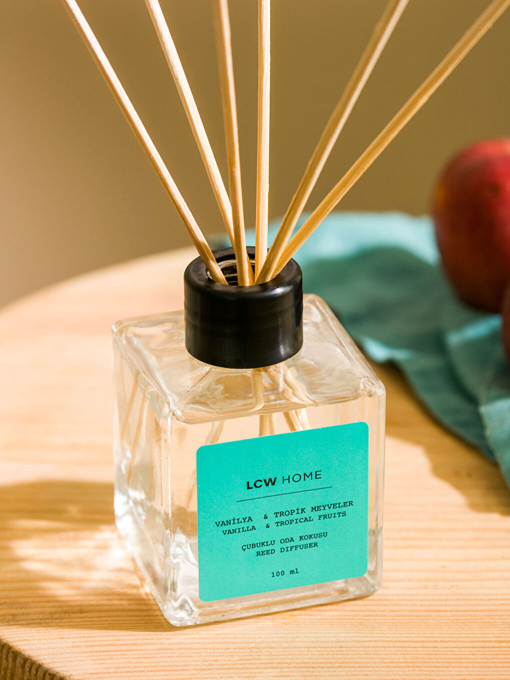 Yeşil Siyah Vanilya Çubuklu Oda Kokusu 100 ml-1