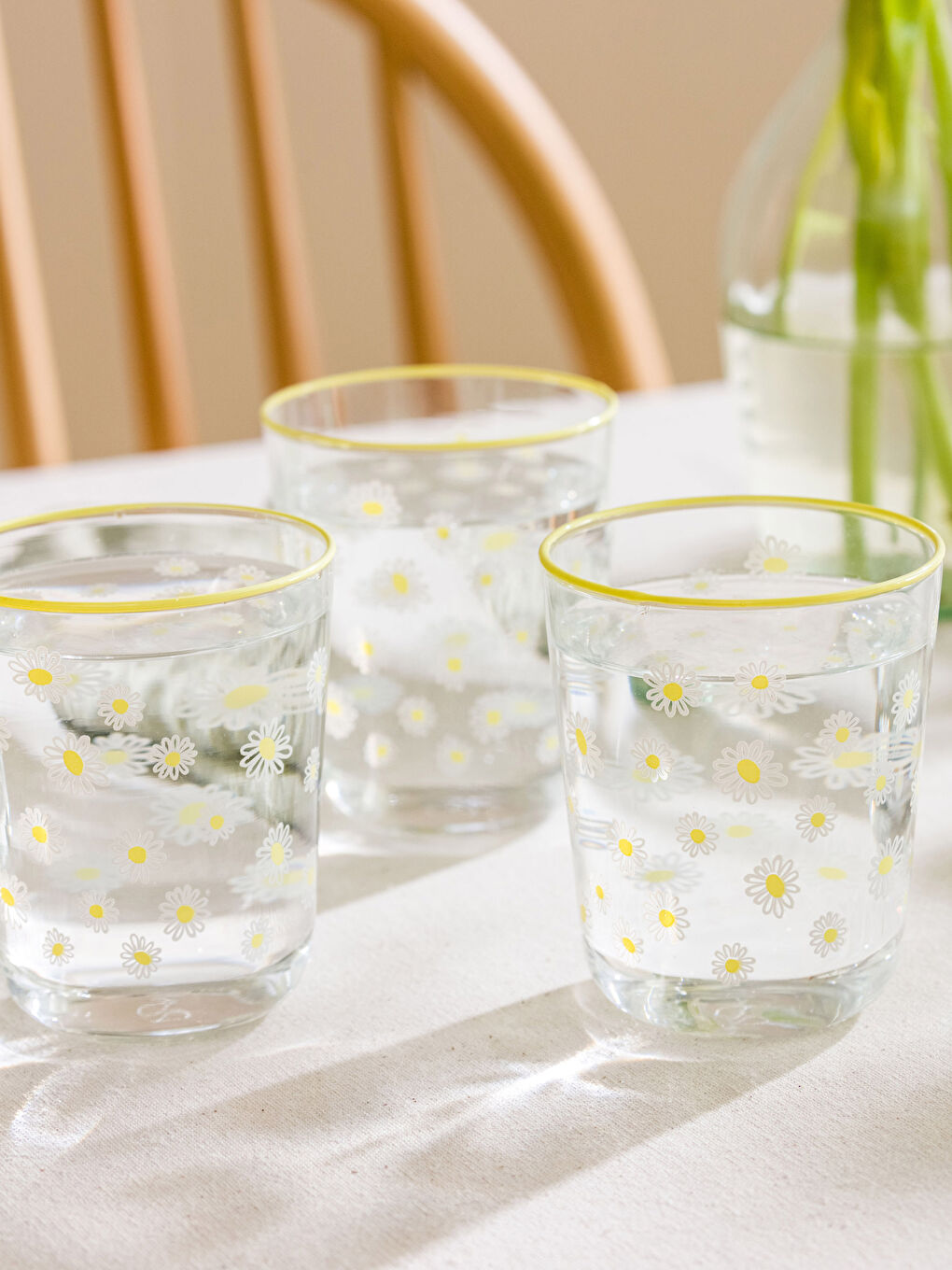 Set de 3 Pahare de Sticlă Imprimate - 315 Ml-2