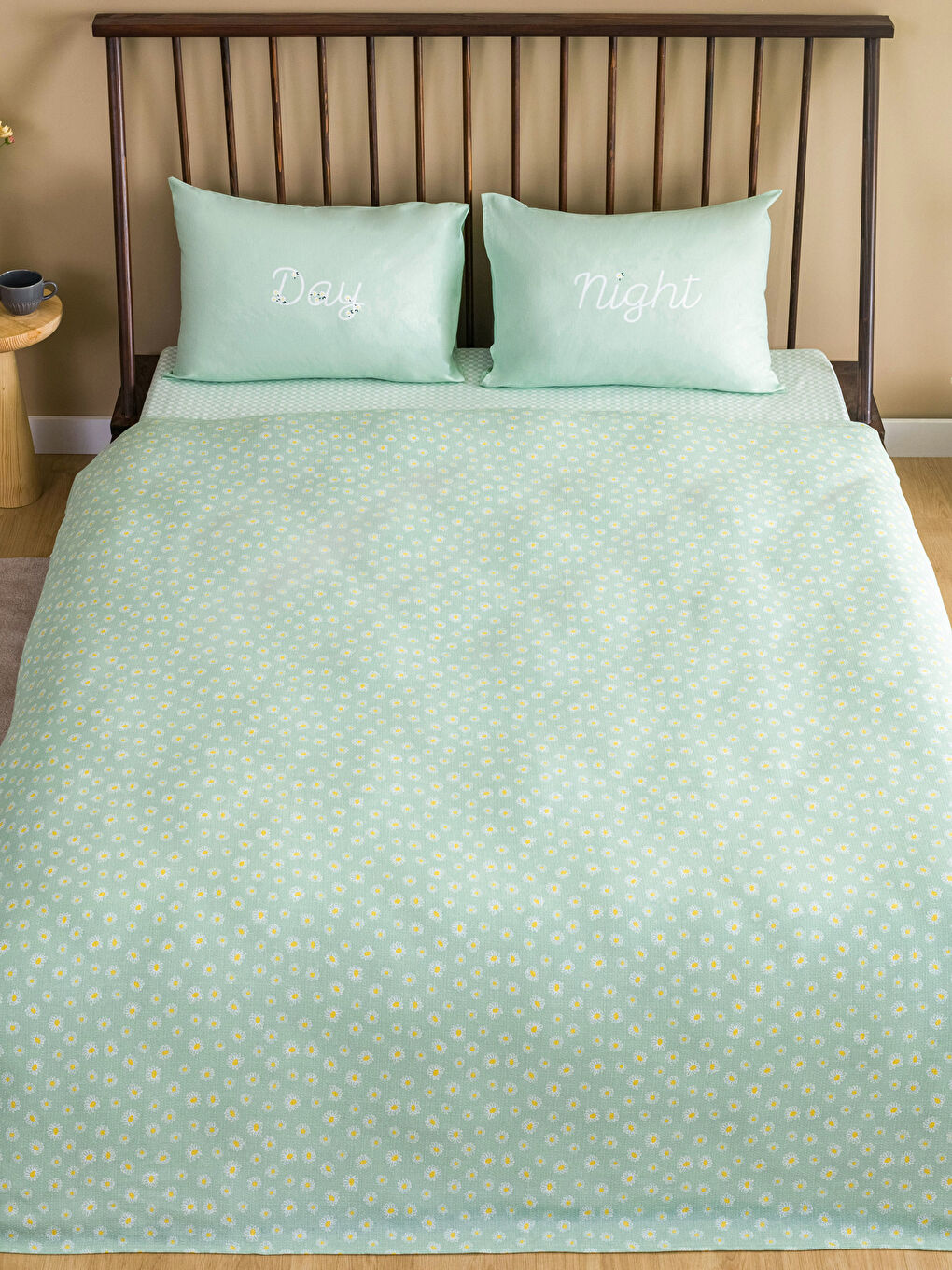 Štampani pamučni dupli pikirani prekrivač set-1