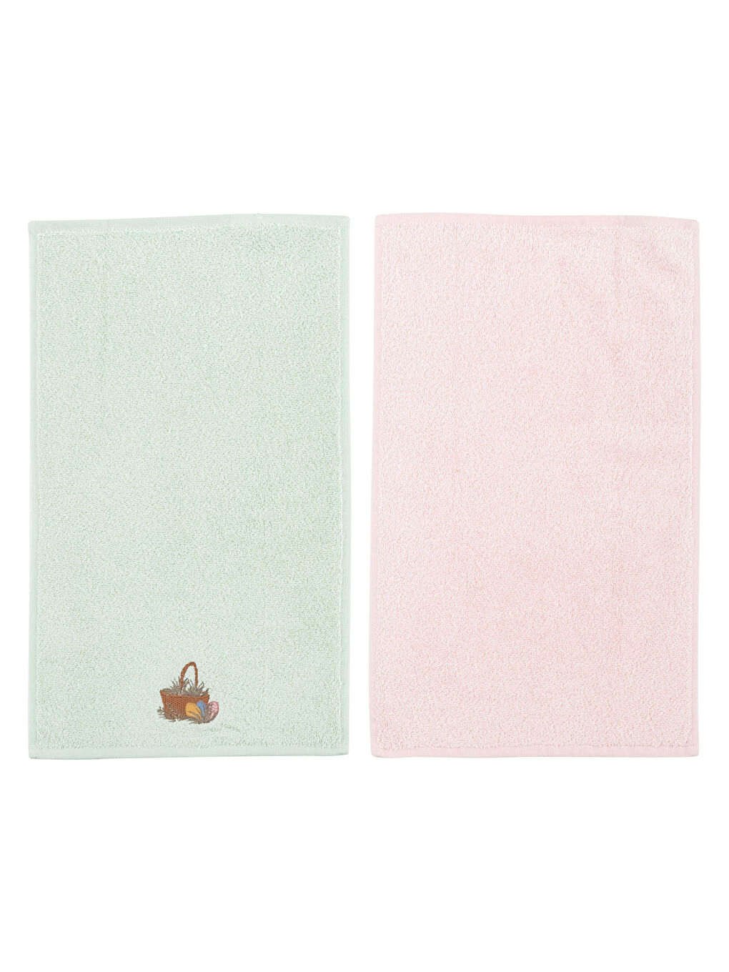 LCW HOME Nakışlı El Havlusu 2'Li 30x50 cm -S3DP09Z8-QWK
