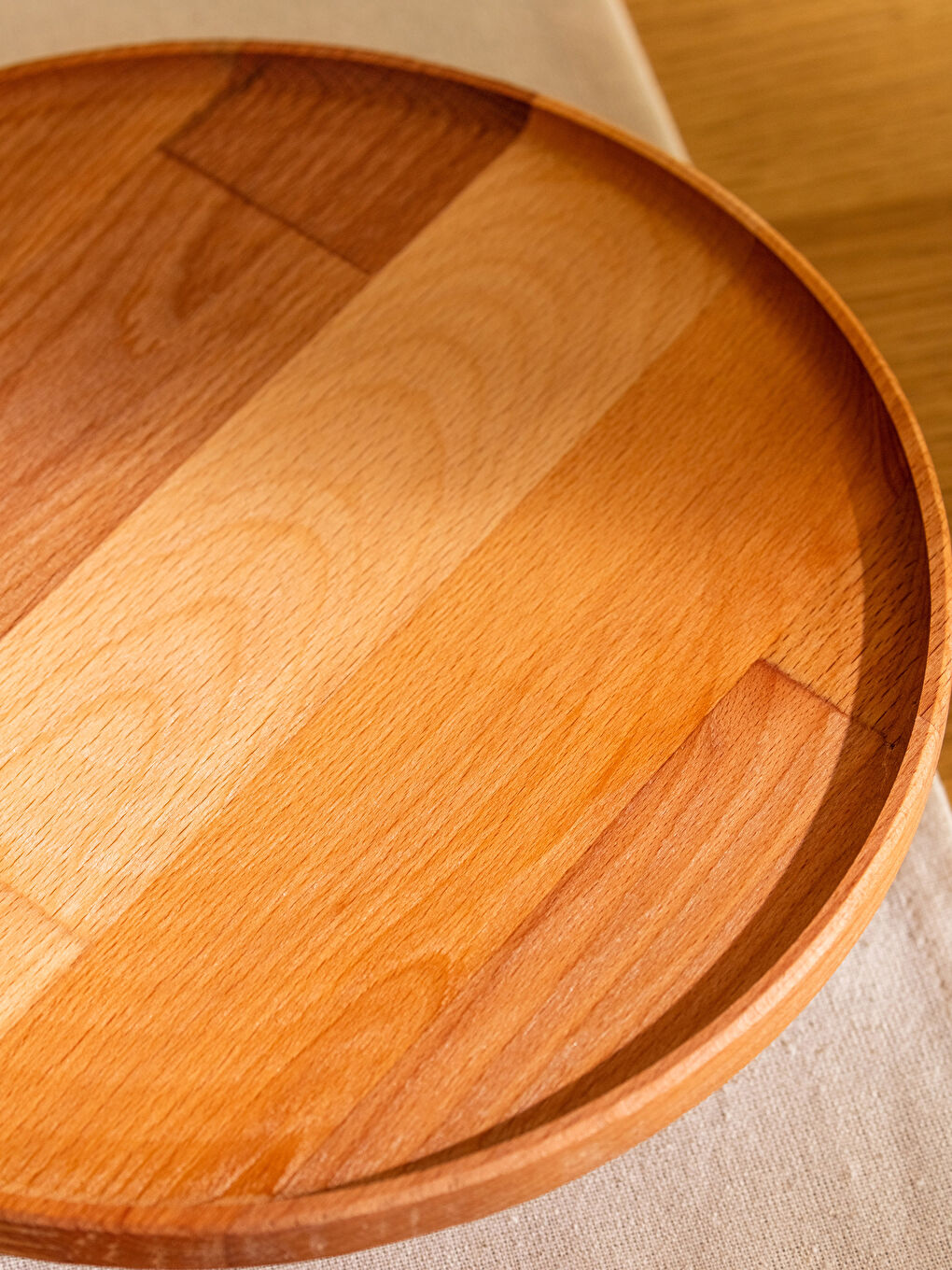 Kahverengi Ayaklı Ahşap Kek Standı 26 cm-2