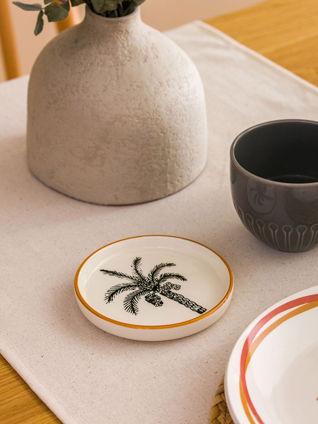 Printed Ceramic Plate 13 Cm