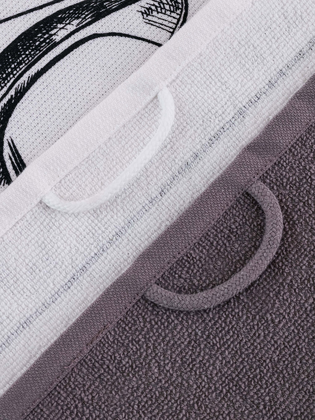 Karışık Baskılı Kurulama Bezi 2'li 40x50 cm-3