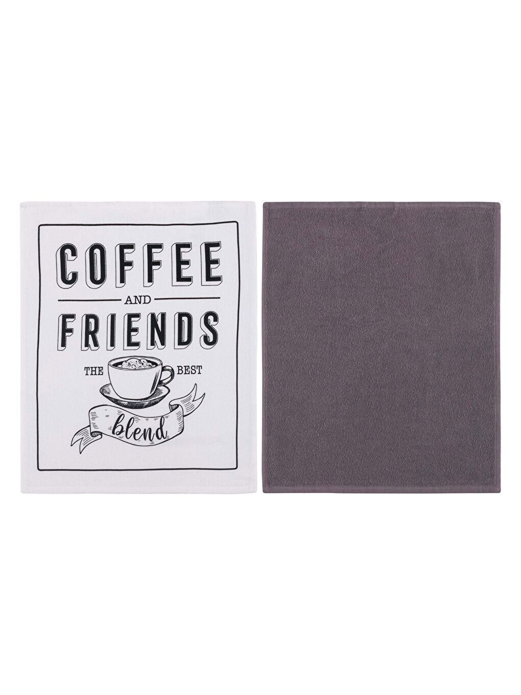 Karışık Baskılı Kurulama Bezi 2'li 40x50 cm-4