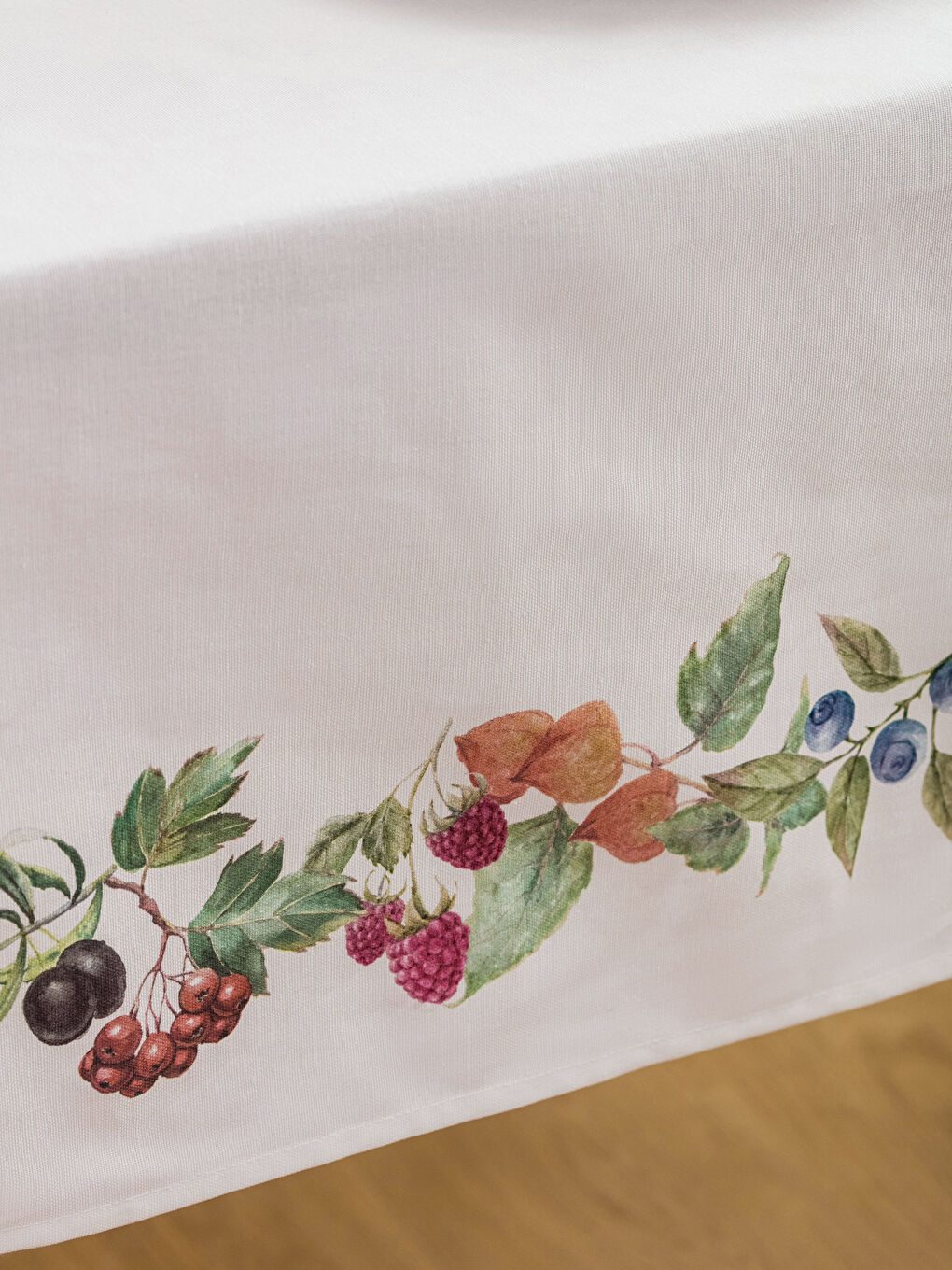 Karışık Meyve Desenli Masa Örtüsü 150x220 cm-3