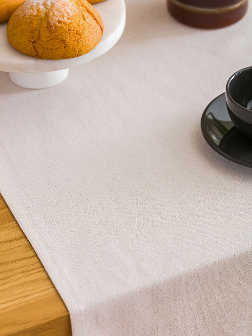 مفرش طاولة دانتيل مزخرف 45x150 سم-2