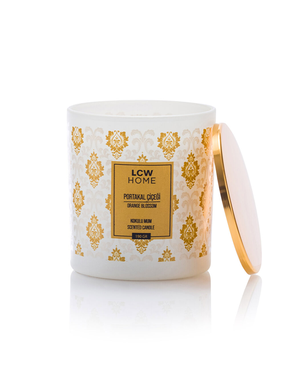 Lcw Home Bougie Décorative en Verre Parfumée avec Couvercle 190 g -S3EH63Z8-F9C
