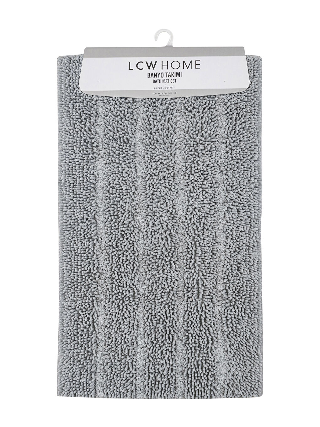 Line Patterned Bath Mat 2 Pack -S3EH69Z8-LRW