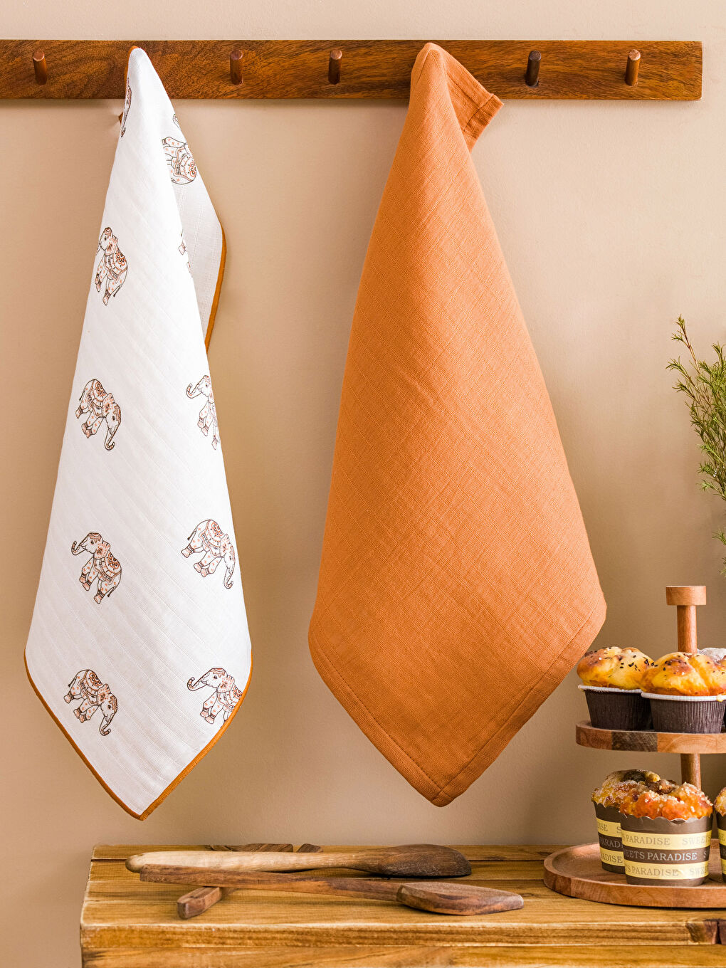 Müslin Kurulama Bezi 2'li 40x50 cm