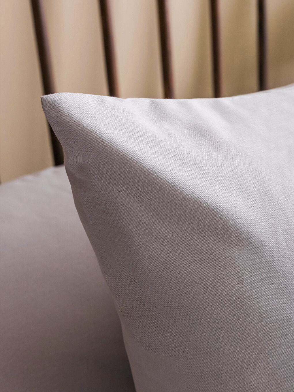 غطاء وسادة قطن سادة 2 قطعة 50x70 سم-2