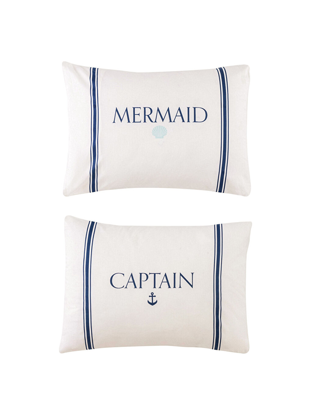 غطاء وسادة قطني مطبوع - مجموعتين 50x70 سم-4