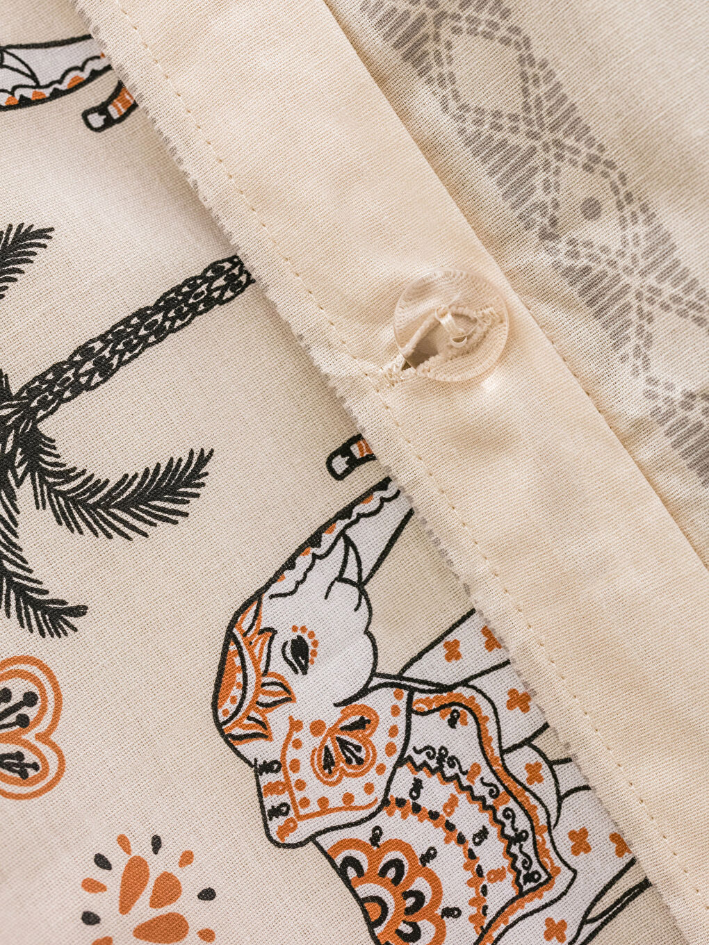 Karışık Pamuklu Tek Kişilik Nevresim Seti-5