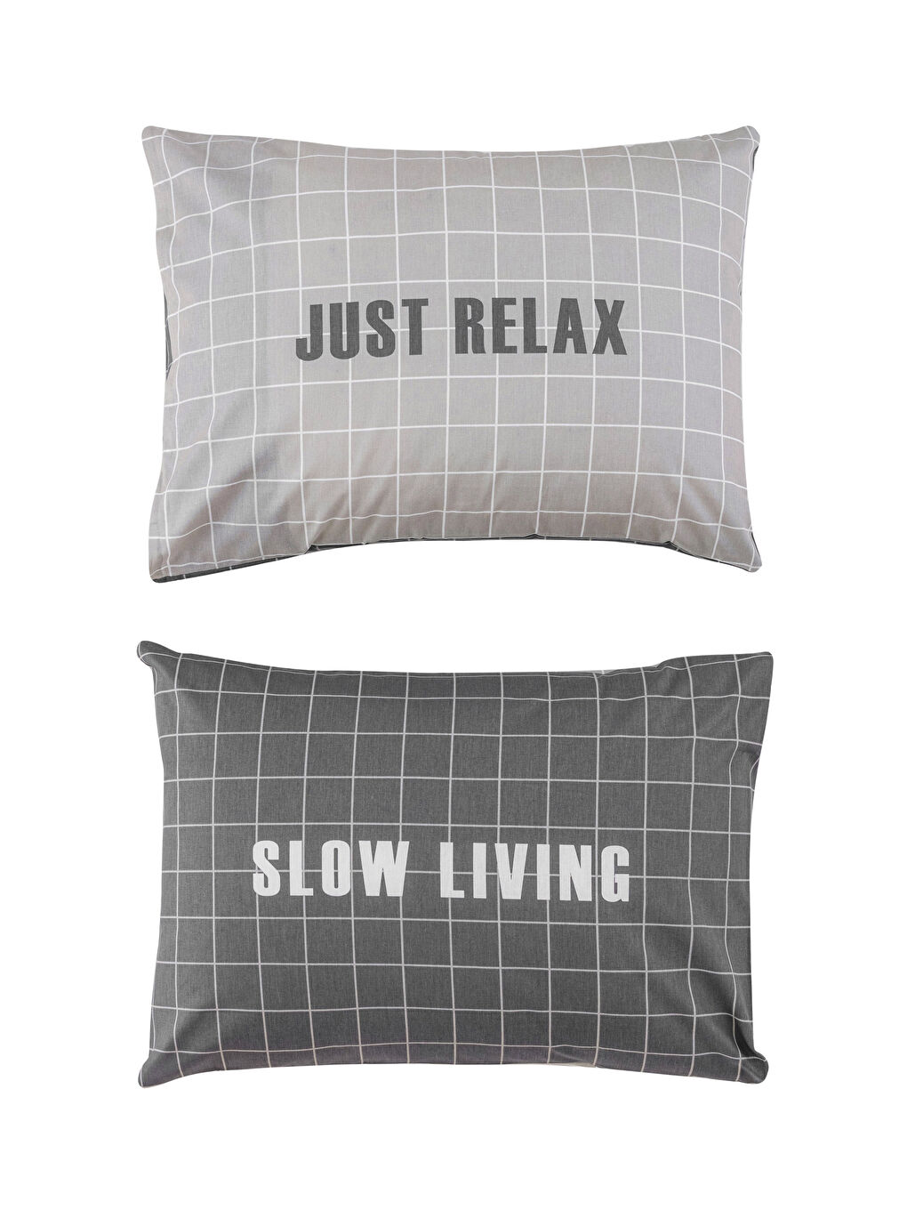 Fețe de Pernă din Bumbac cu Model 2 Bucăți 50x70 cm-4