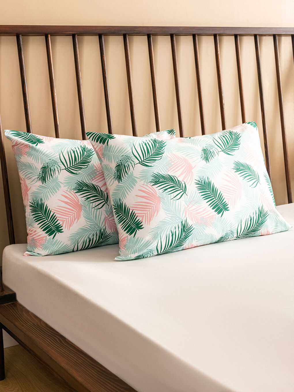 Leaf Patterned Double Pique Bedspread Set -S3ES38Z8-F9C