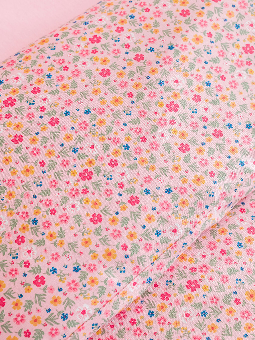 LCW HOME Floral Patterned Ranforce Single Duvet Cover Set -S3ES39Z8-F9C